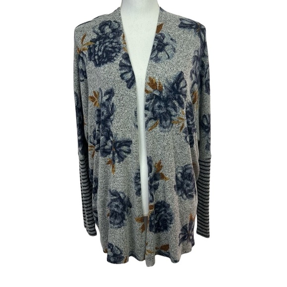 Maurices Women’s Open Front Cardigan Sz XS Multi Color Knit Stretch Long Sleeves - Picture 1 of 10